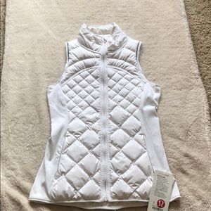 Lululemon While Fluff Off Vest Size 8